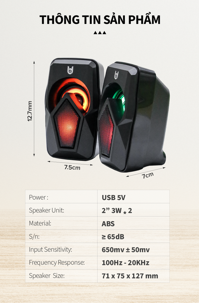 Loa vi tính Bestsound BD-110