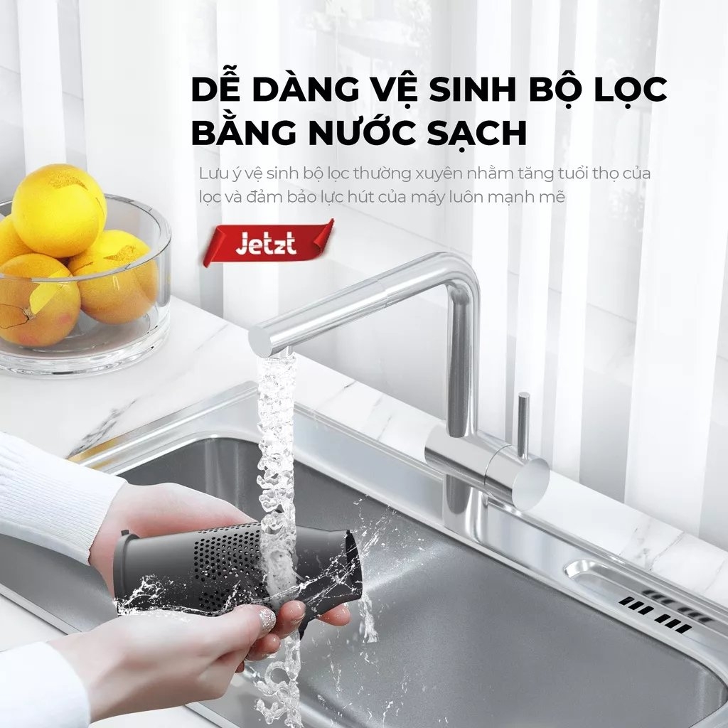 Máy Hút Bụi Cầm Tay Có Dây Jetzt X10 Pro