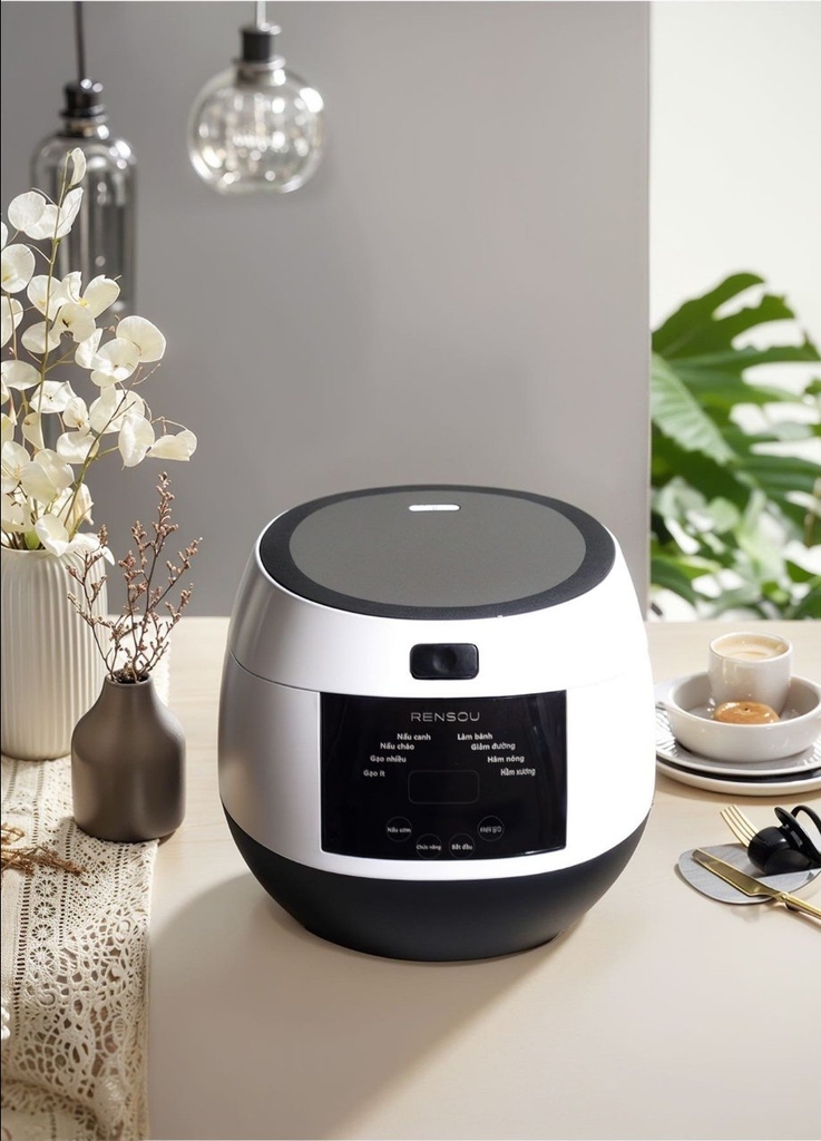 Nồi cơm điện tử 2.2L Rensou C17 (1tx4)