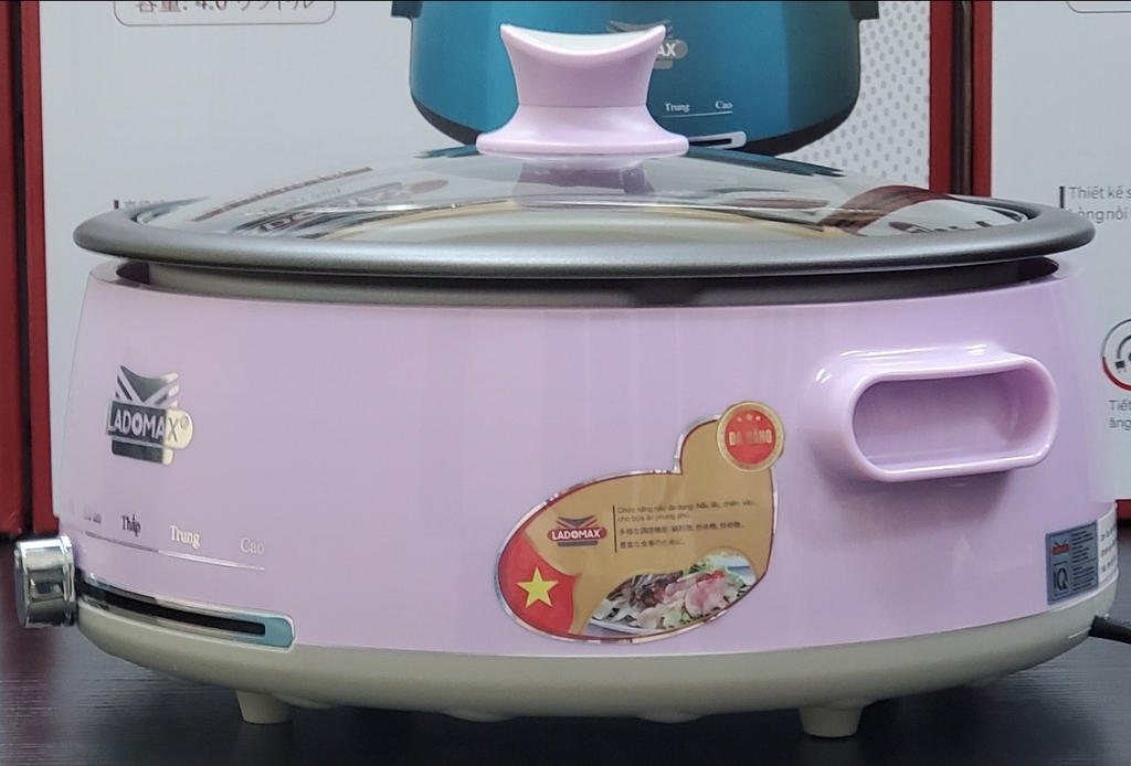 Lẩu điện lòng rời 4L Ladomax Ha-238 (1tx6)