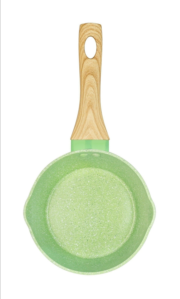 Nồi men đá miệng rót 16cm Greencook GCS231-16IH (1tx6)