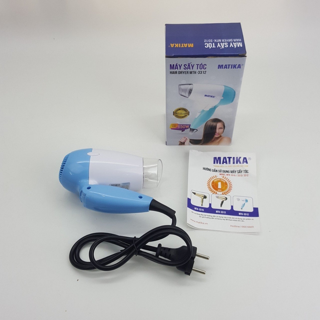 Máy sấy tóc Matika MTK-3312 (1tx40)