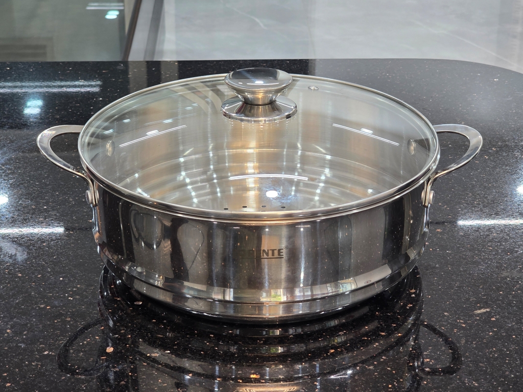 Xững hấp đa dụng 28cm inox 304 Lorente X-28 (1tx4)