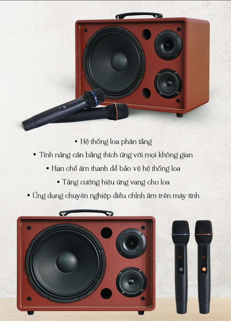 Loa kéo xách tay Bestsound M10, Bass 10 inch, 100W