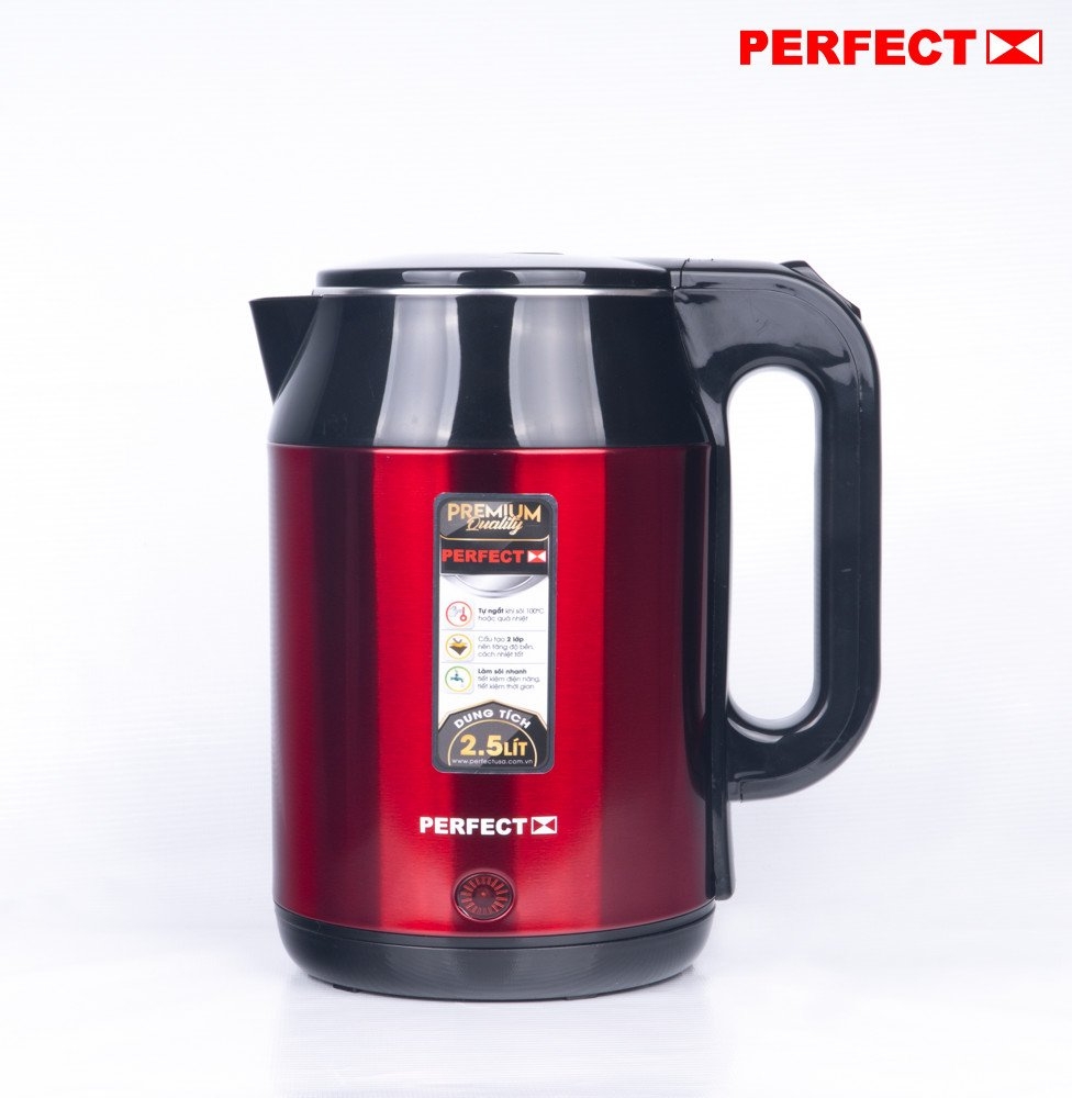 Ấm đun siêu tốc 2 lớp Perfect PF-B52 (1tx12)