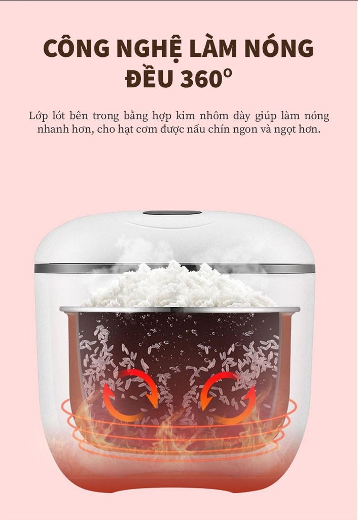 Nồi cơm điện tử 1.2L Tsuki TS-XH30 (1tx8)