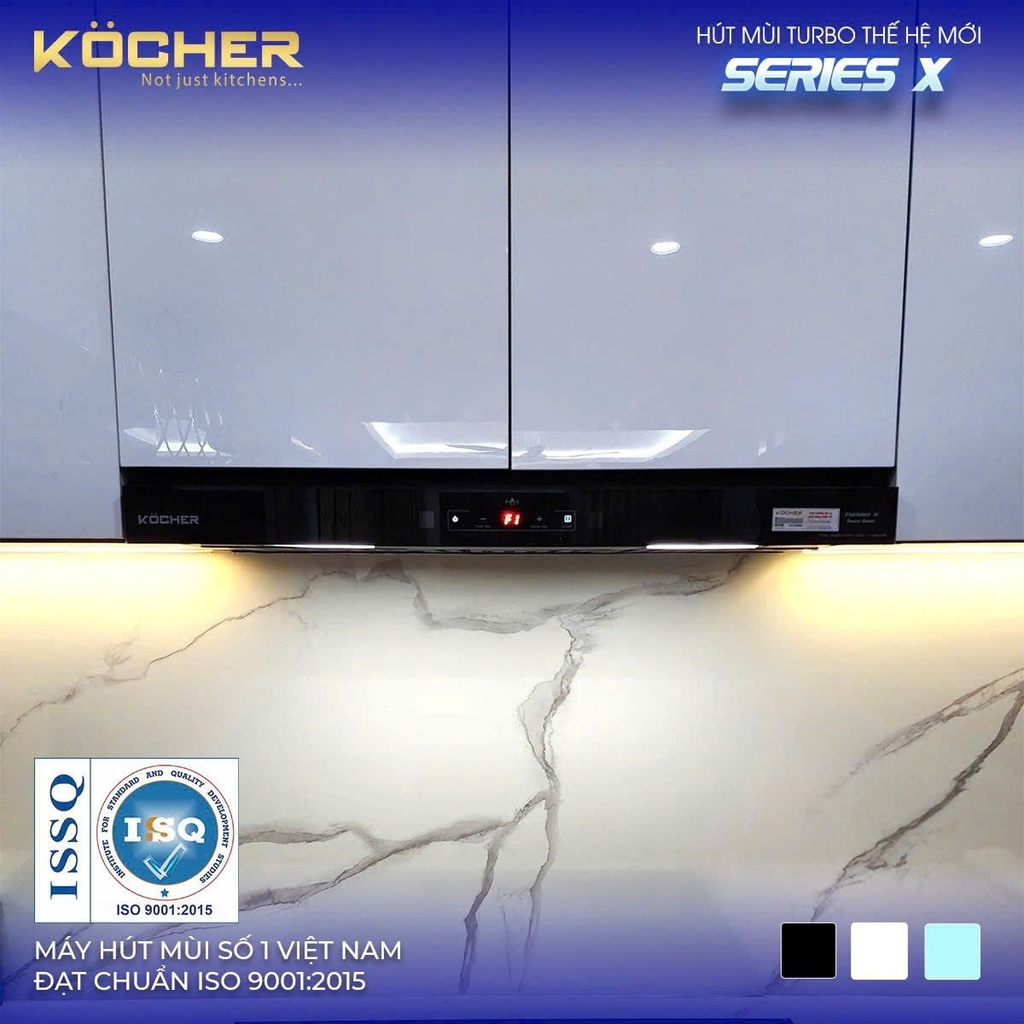Máy hút mùi âm tủ Kocher Turbo X-350