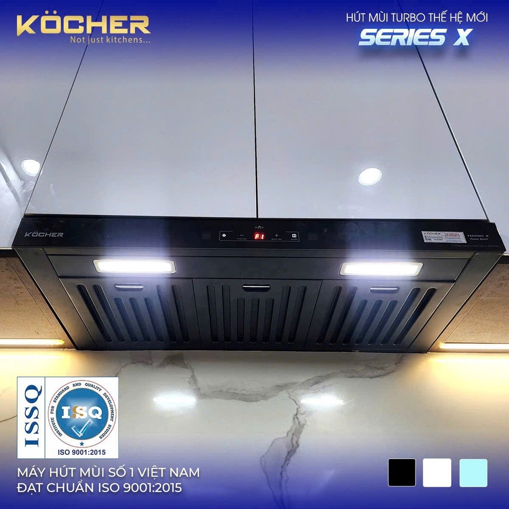 Máy hút mùi âm tủ Kocher Turbo X-350