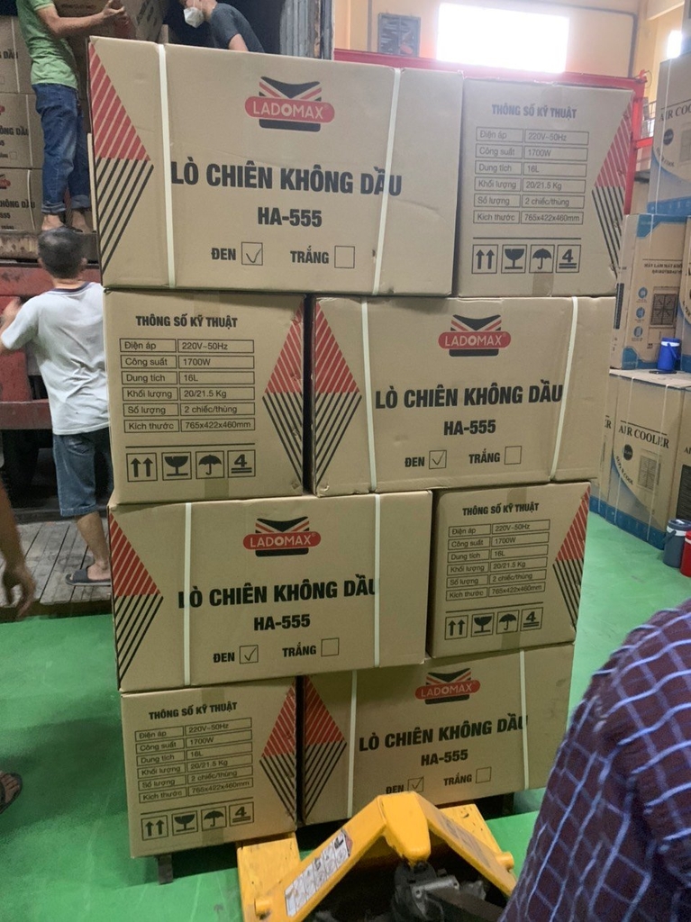 Nồi chiên không dầu 16L Ladomax Ha-555