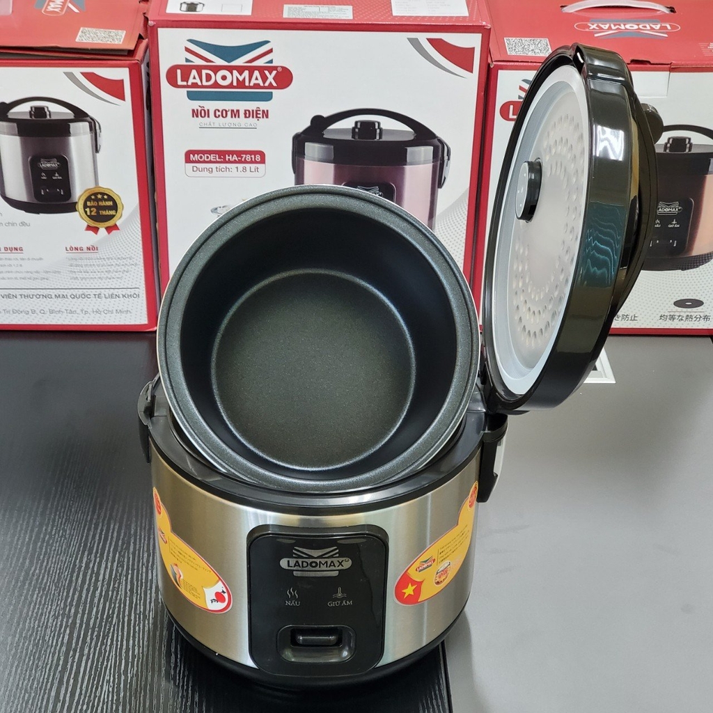 Nồi cơm điện 1.2L Ladomax Ha-7812