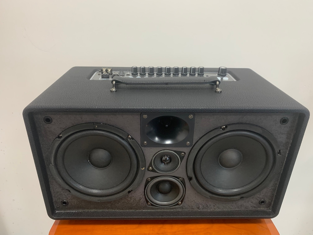 Loa xách tay bass đôi 16cm Ladomax X-216(DSP)