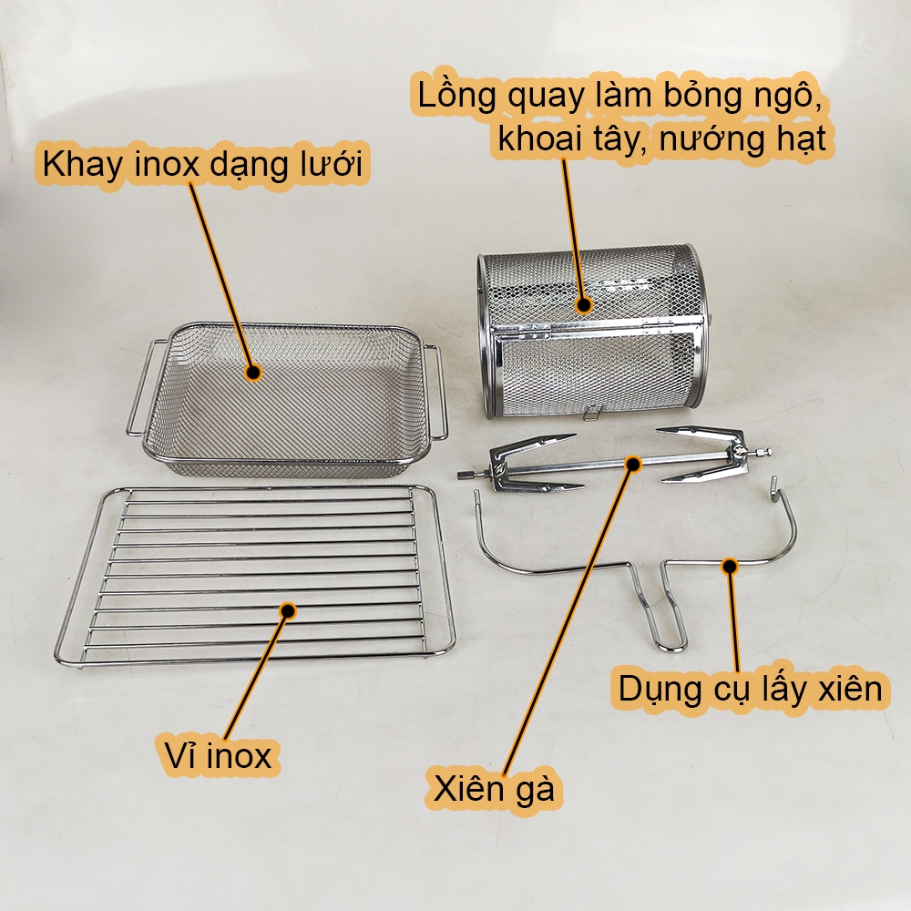 Nồi chiên không dầu 16L Ladomax Ha-555