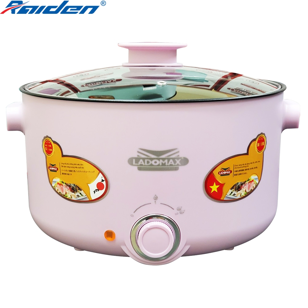 Lẩu điện lòng liền 4L Ladomax Ha-237 (1tx8)