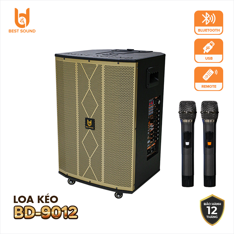 Loa kéo Bestsound D-9012, Bass 12 inch, 80W