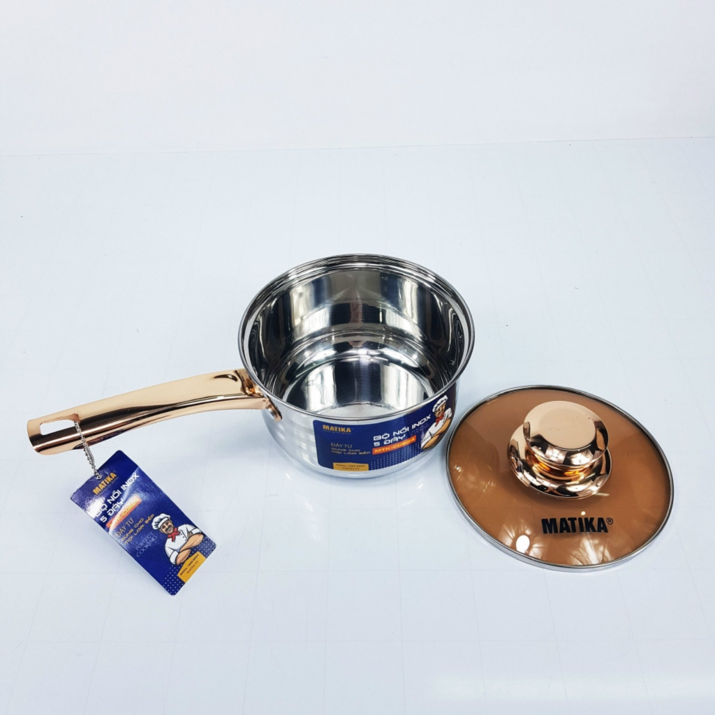 Bộ 6 nồi chảo inox Matika MTK-C0624 (1tx2)