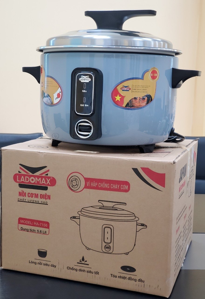 Nồi cơm điện nắp rời 5.6L Ladomax Ha-7156
