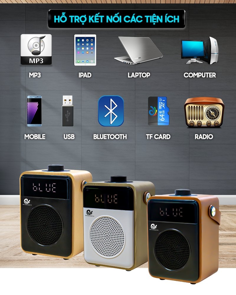 Loa Bluetooth đa năng Bestsound VS1 (1tx20)