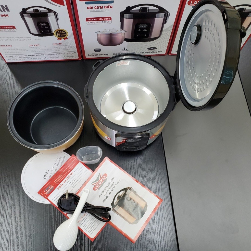 Nồi cơm điện 1.2L Ladomax Ha-7812