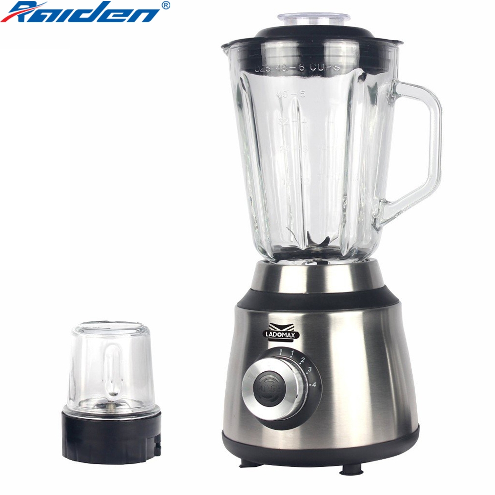 Máy xay sinh tố 2 cối thủy tinh Ladomax Ha-9168-2 (1tx6)