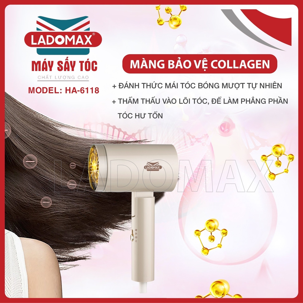 Máy sấy tóc Ladomax Ha-6118 (1tx32)