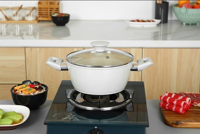Bộ nồi nhôm chống dính Greencook GCS227-T1