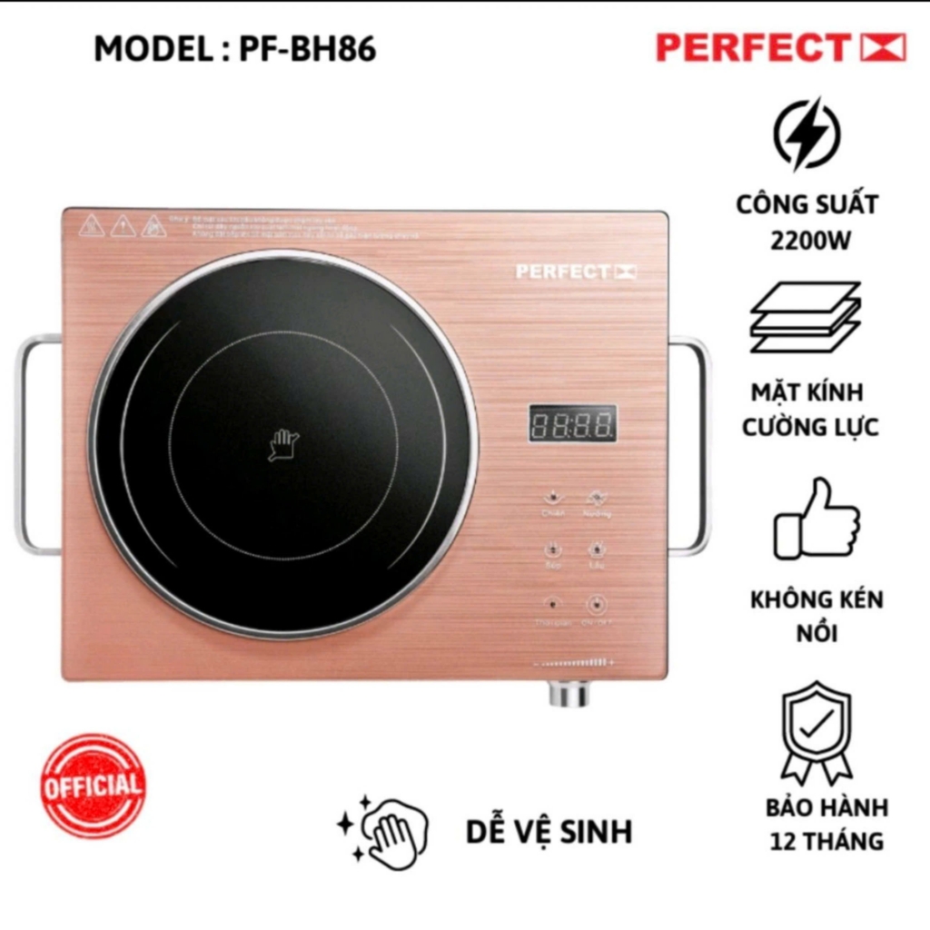 Bếp hồng ngoại Perfect PF-BH88 (1tx6)