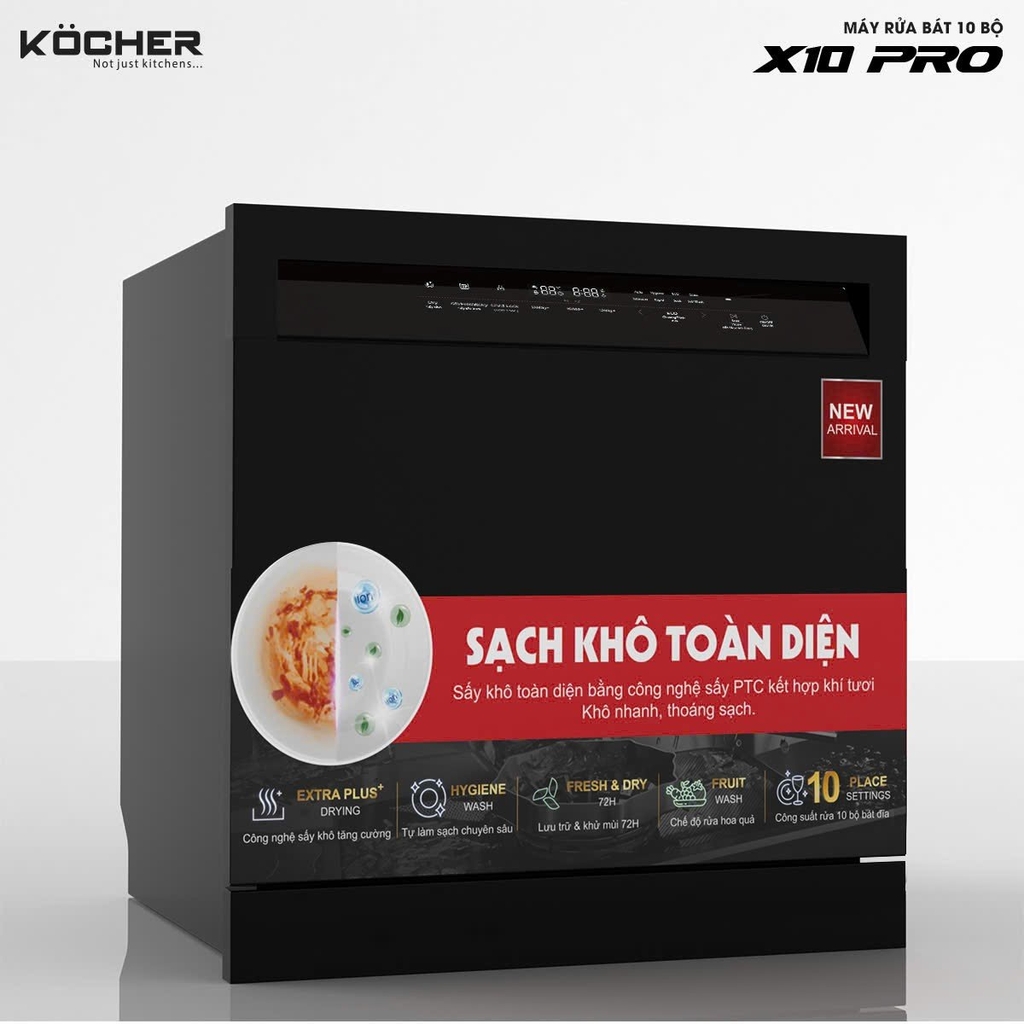 Máy rửa chén Kocher X10 Pro