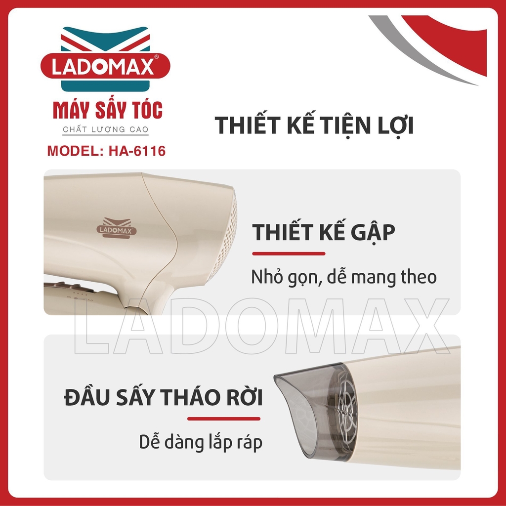 Máy sấy tóc Ladomax Ha-6116