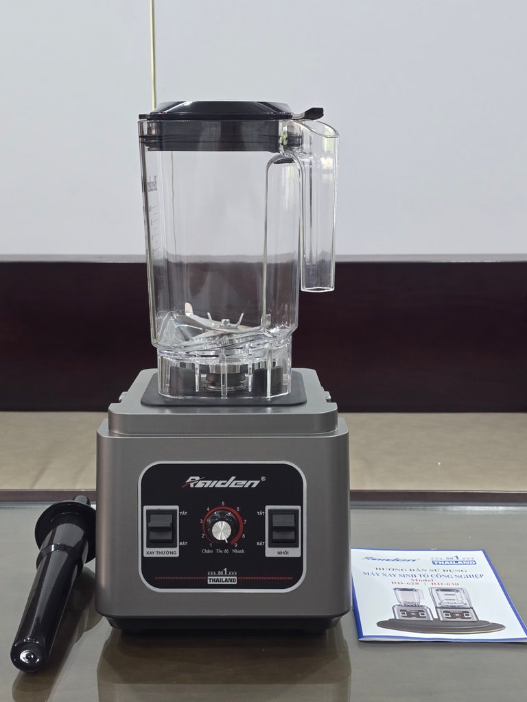 Máy xay sinh tố công nghiệp Raiden RD-628, cối 3 lít, 2680W (1tx4)