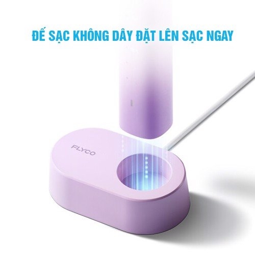 Bàn chải sóng âm điện Flyco FT7105VN