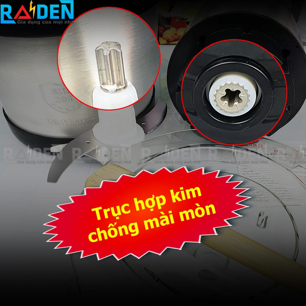 Máy xay thịt công nghiệp Osako OST-1020 (1tx6)