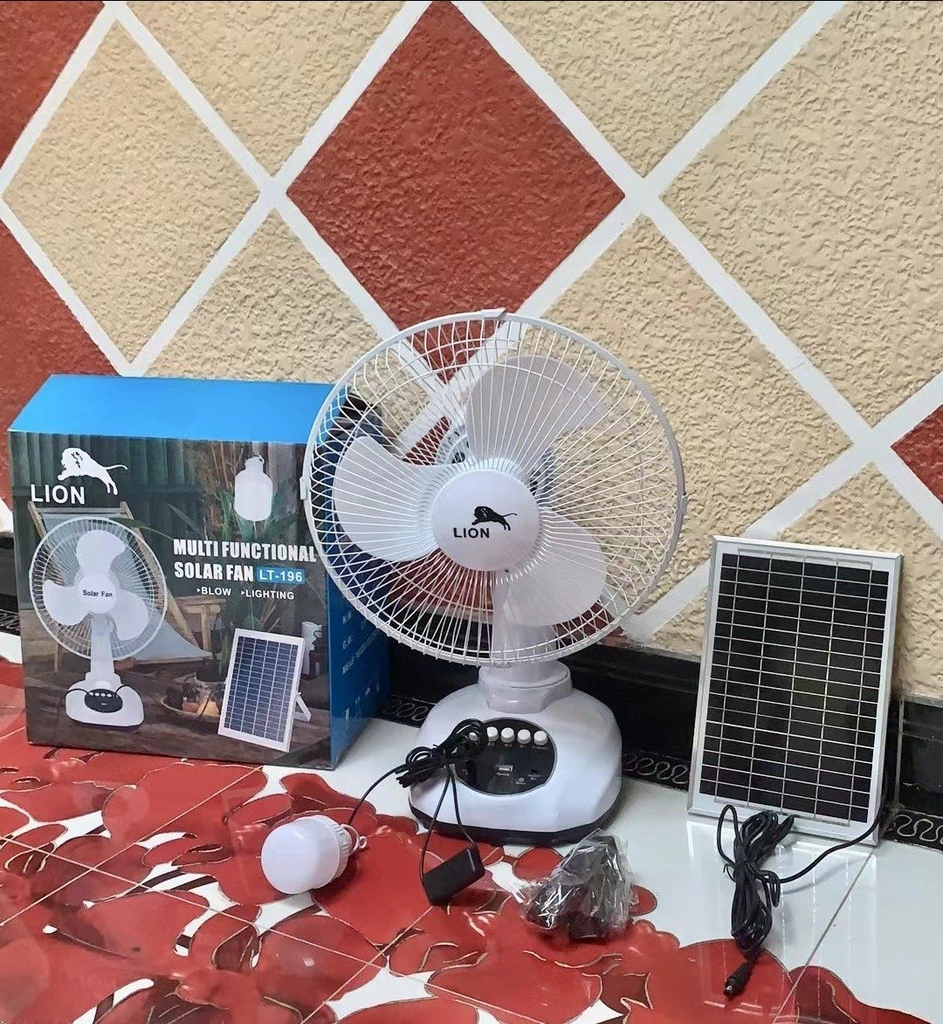 Quạt năng lượng mặt trời Lion
LT-196 (1tx4)