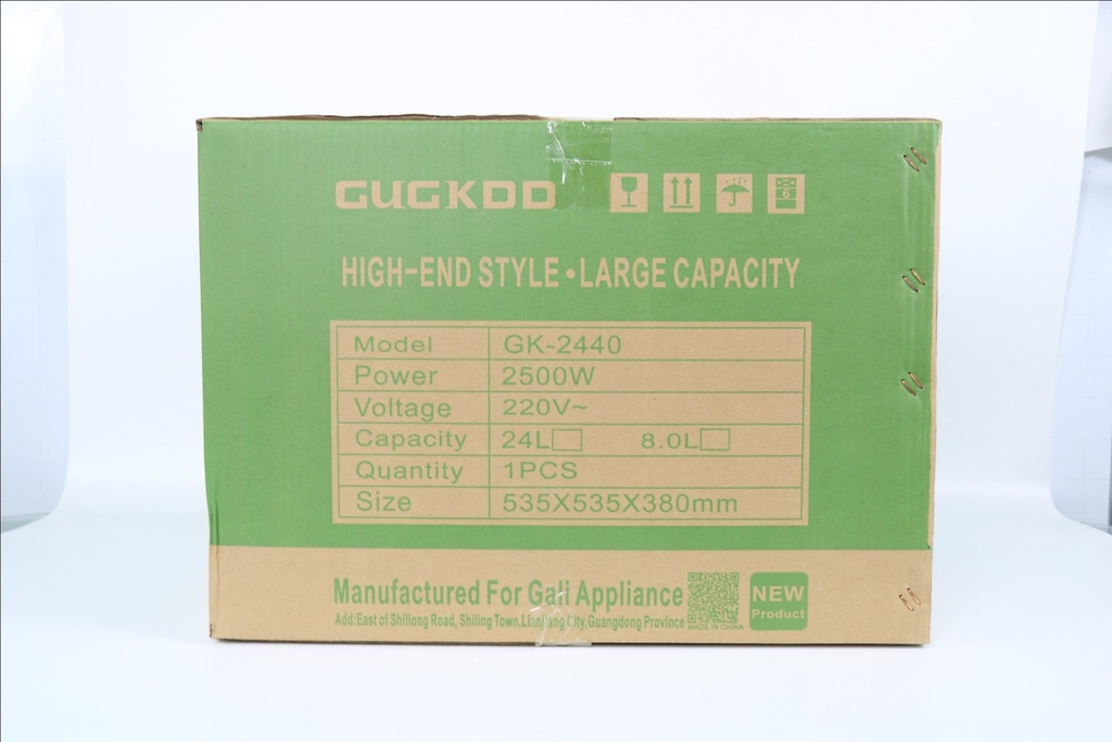 Nồi cơm điện nắp gài 8L GUGKDD GK-2440 (1tx2)