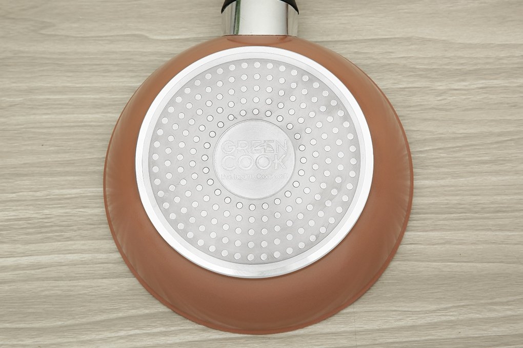 Chảo vân đá chống dính Greencook GCP221-26IH (1tx6)
