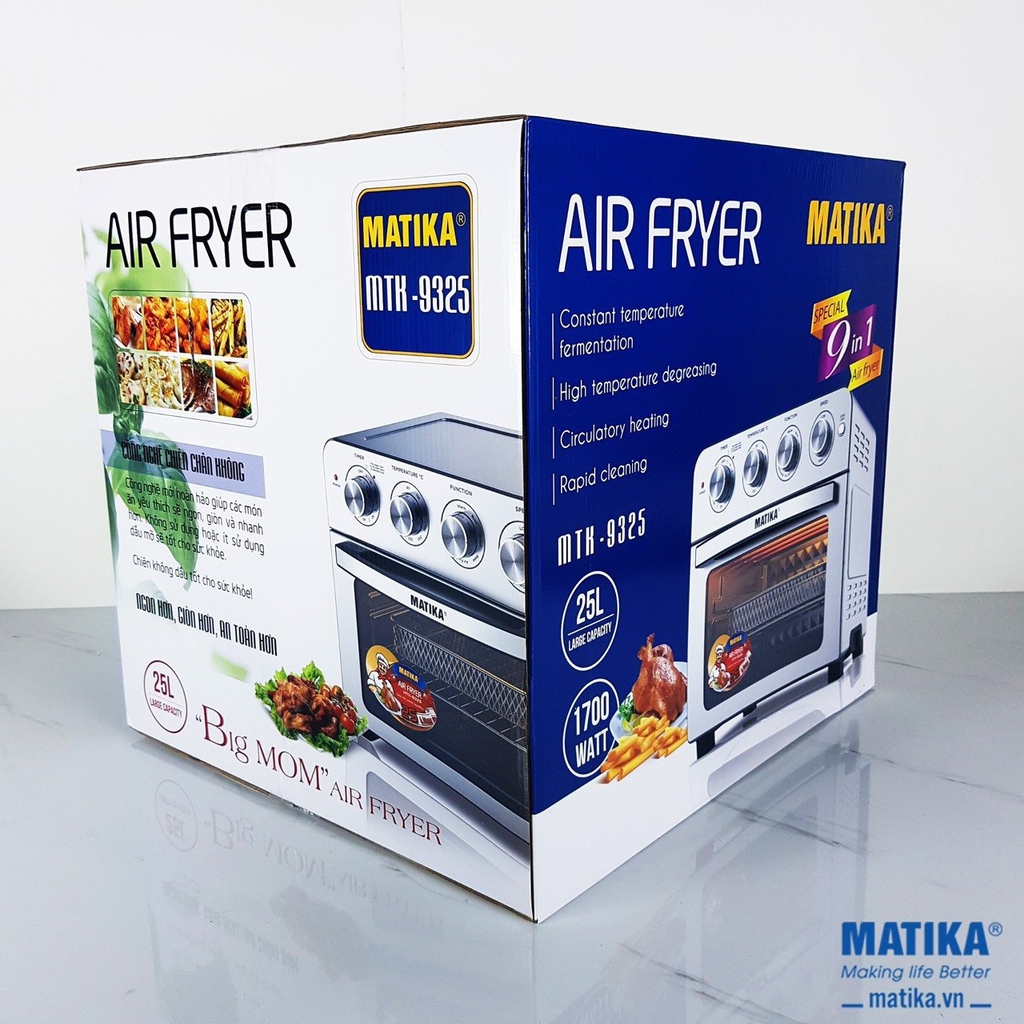 Nồi chiên không dầu 25L Matika MTK-9325