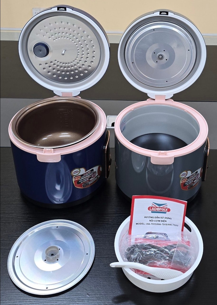 Nồi cơm điện 1.5L Ladomax Ha-7915 (1tx6)