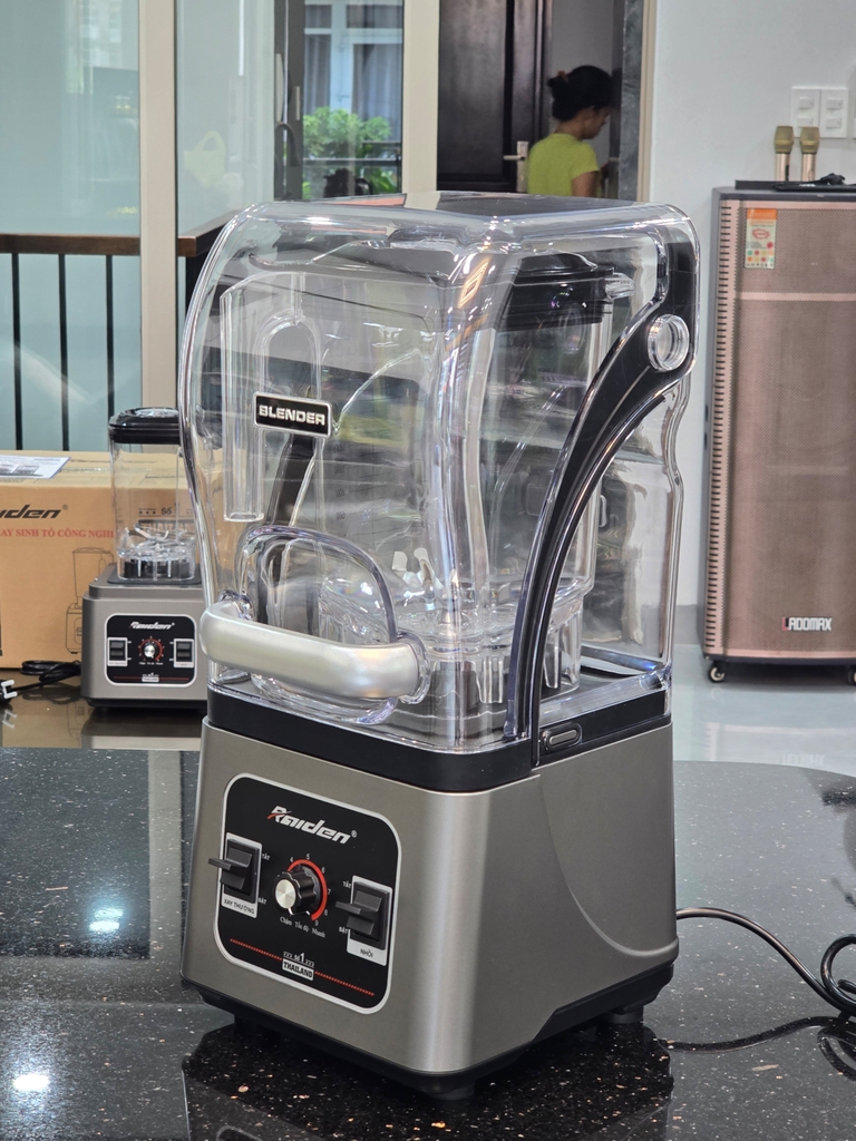 Máy xay sinh tố công nghiệp Raiden RD-630, cối 3 lít, 2680W (1tx2)