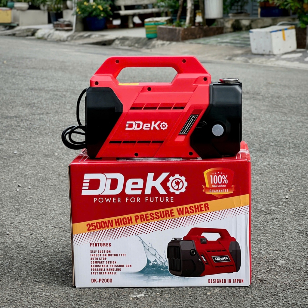 Máy rửa xe Deko DK-P2000 (1tx2)
