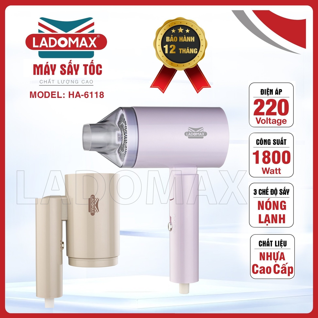 Máy sấy tóc Ladomax Ha-6118 (1tx32)