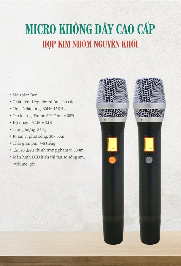 Loa kéo xách tay Bestsound M8PRO, Bass 8 inch đôi, 100W