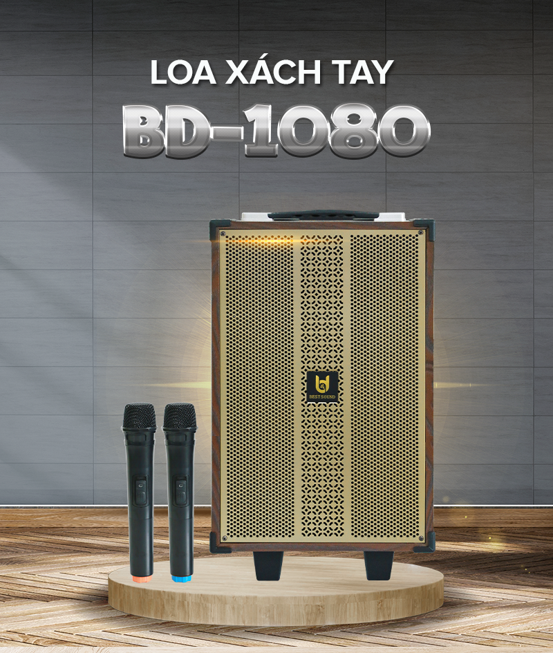 Loa kéo Bestsound BD-1080, Bass 10 inch, 30W