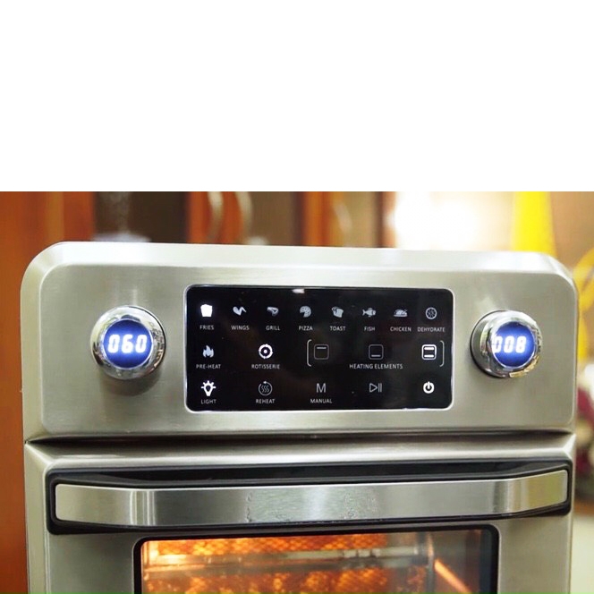 Nồi chiên không dầu 16L Lorente LT-1600 giảm mỡ, chiên được gà nguyên con