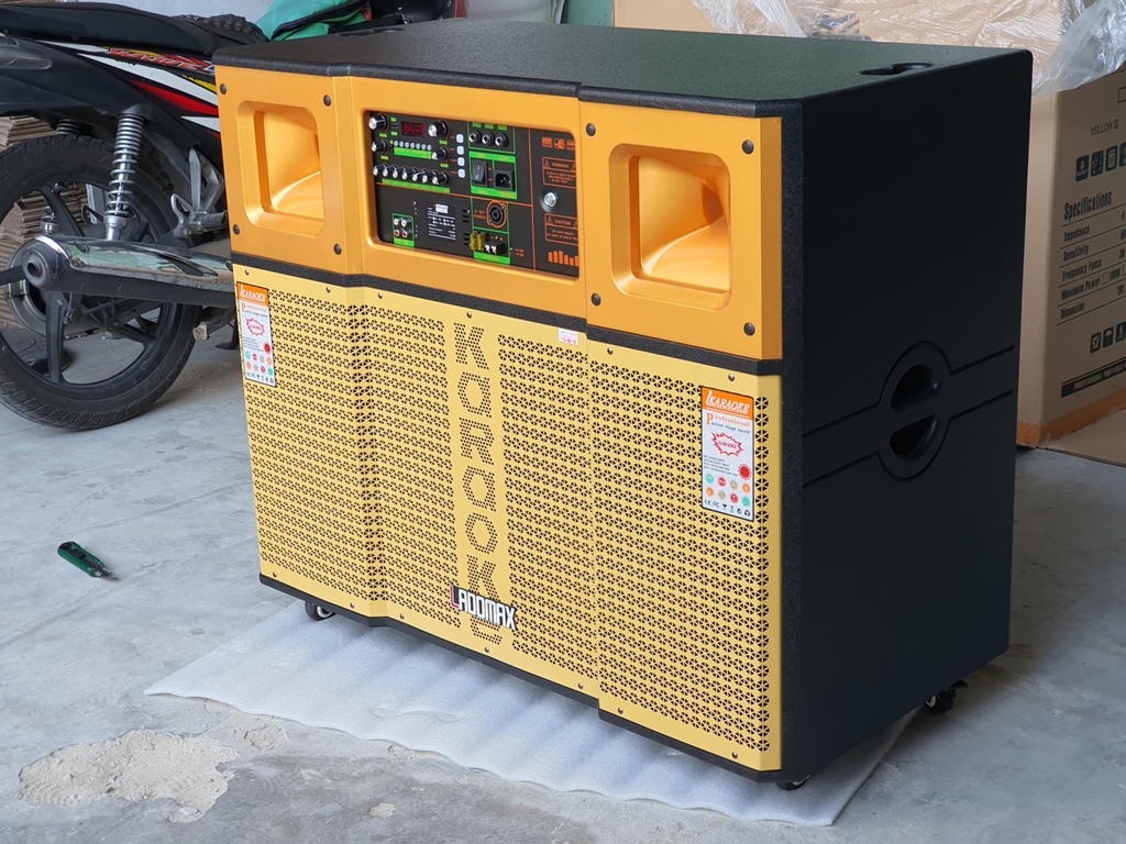 Loa kéo 4 tấc đôi Ladomax K-D3600(DSP)