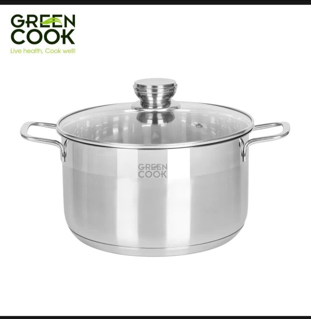 Bộ 3 nồi inox 5 đáy Greencook GCS232-T1 (1tx4)