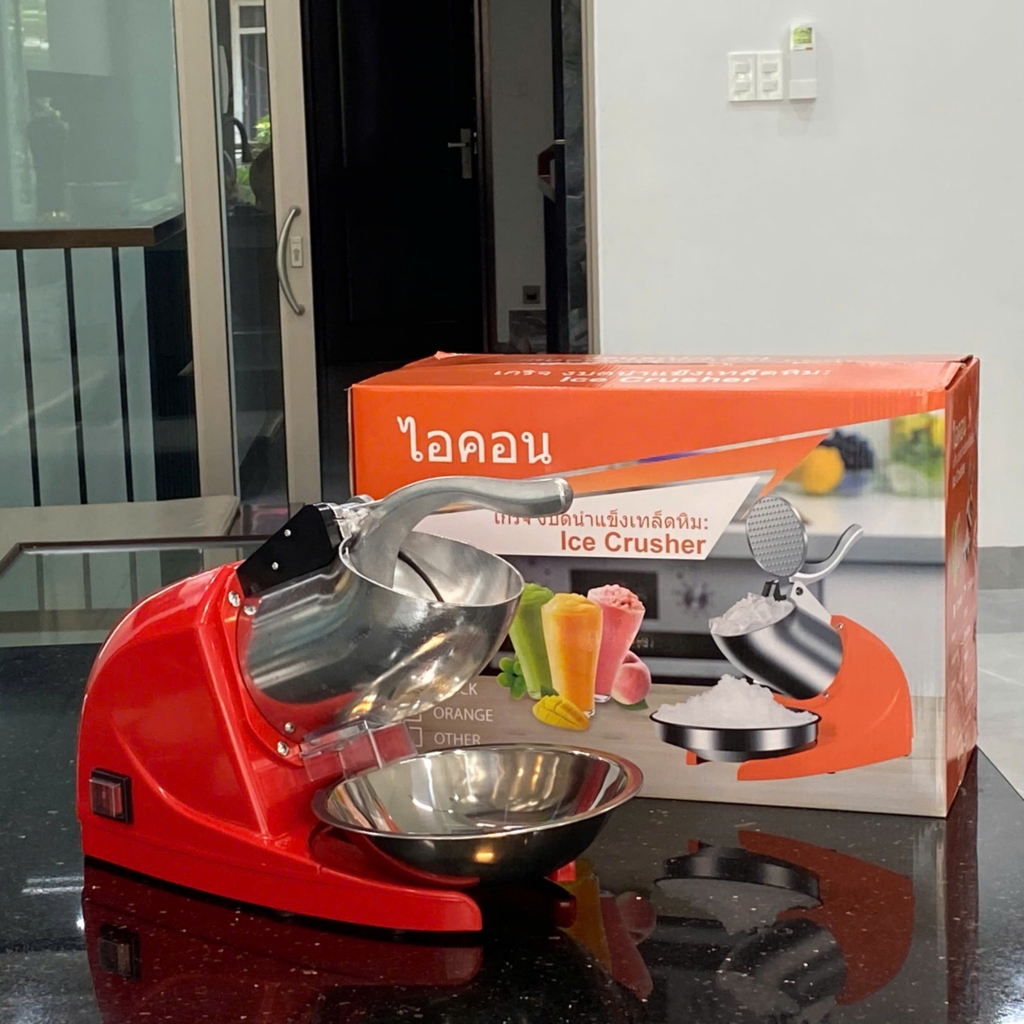 Máy bào đá tuyết 500W, 3 lưỡi Ririhong RRH500-3