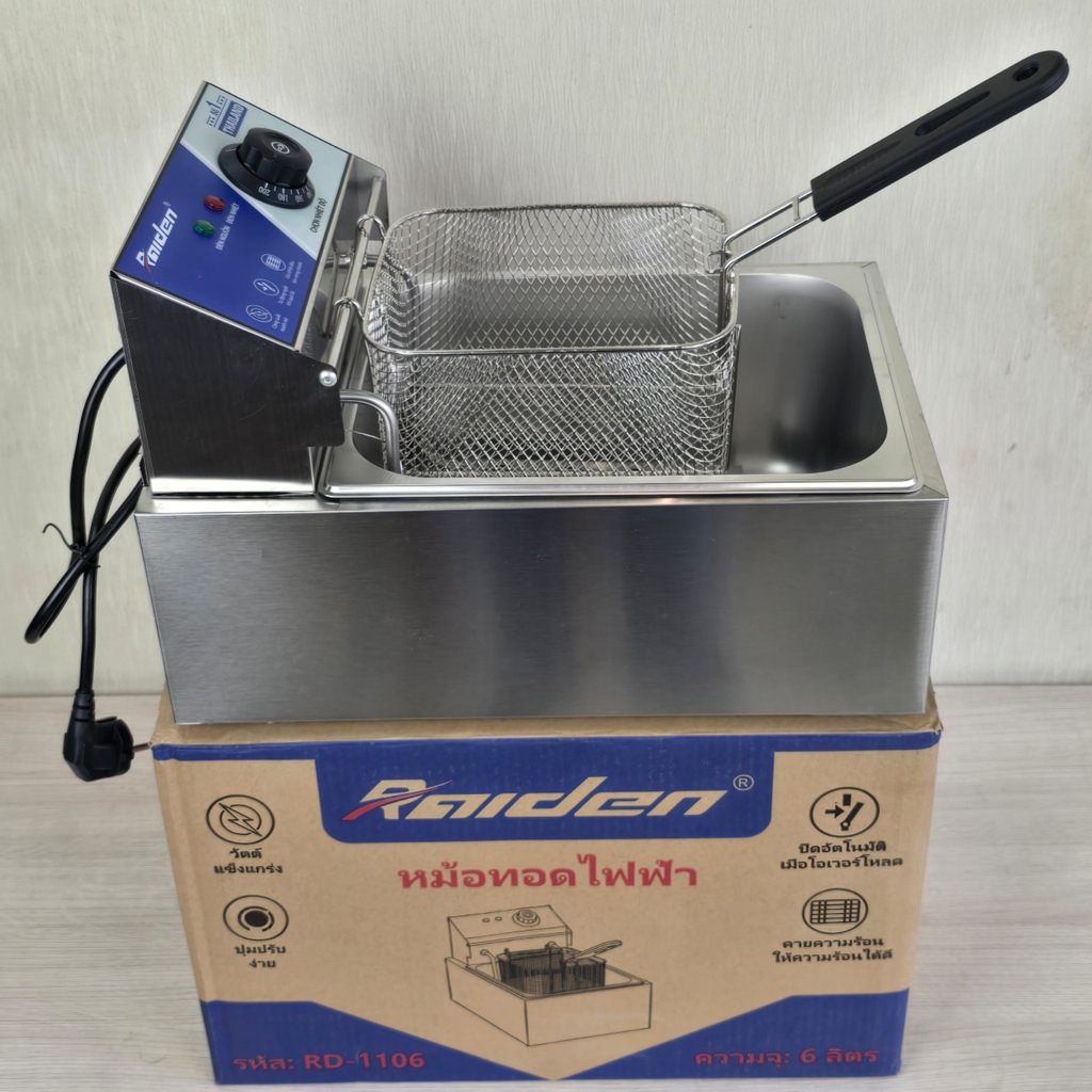 Bếp Chiên Nhúng Điện Đơn 6L Raiden RD-1106