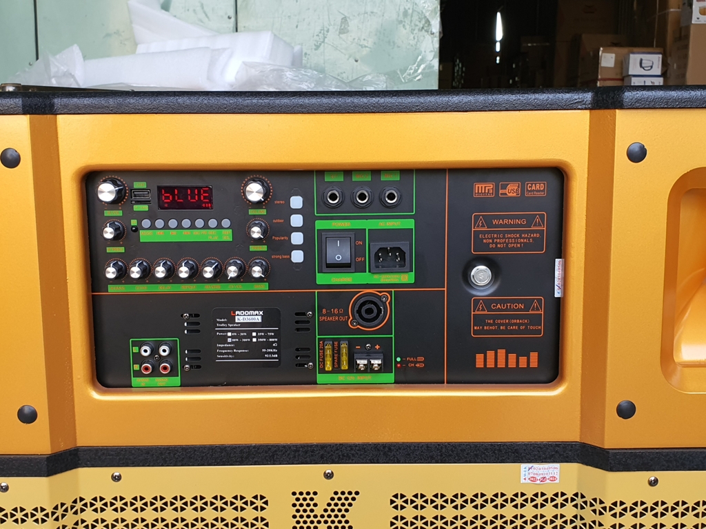 Loa kéo 4 tấc đôi Ladomax K-D3600(DSP)