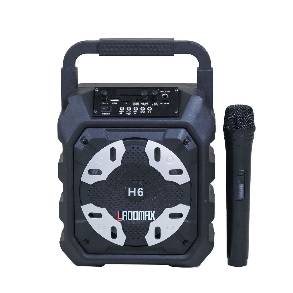 Loa kéo nhựa mini 1.6 tấc Ladomax H6, công suất 8W