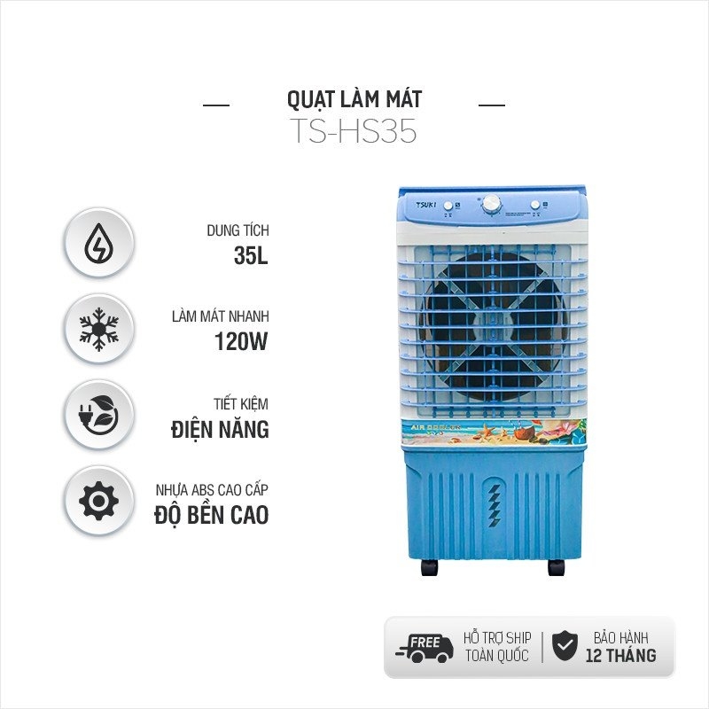 Quạt hơi nước Tsuki TS-HS35