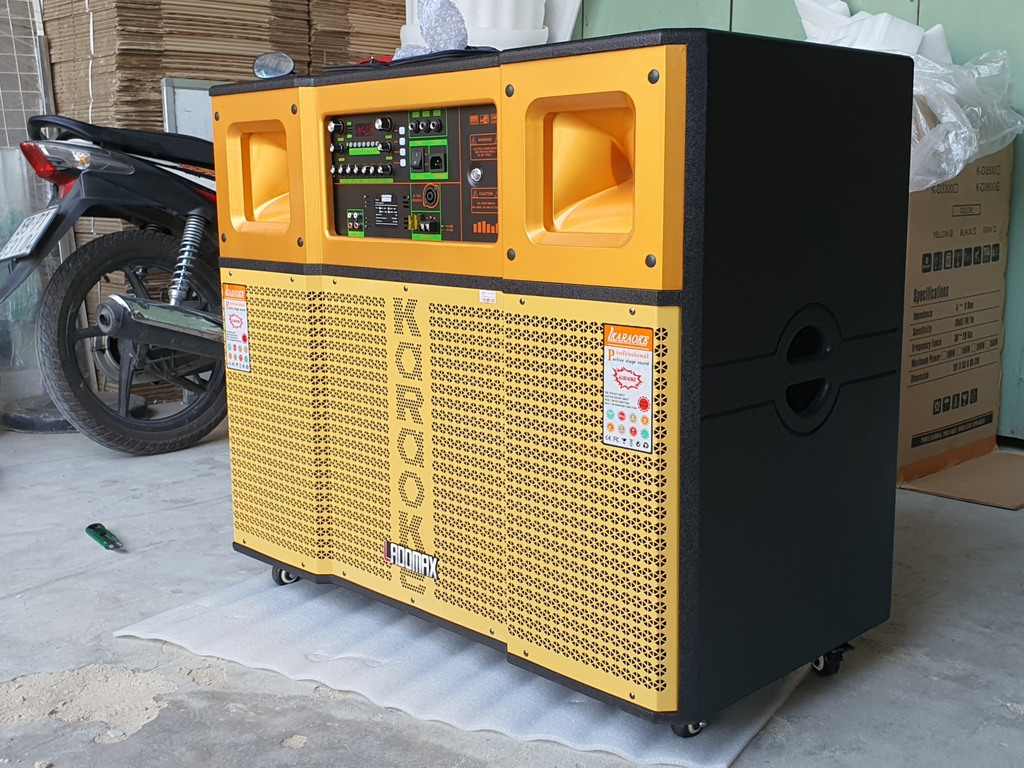 Loa kéo 4 tấc đôi Ladomax K-D3600(DSP)